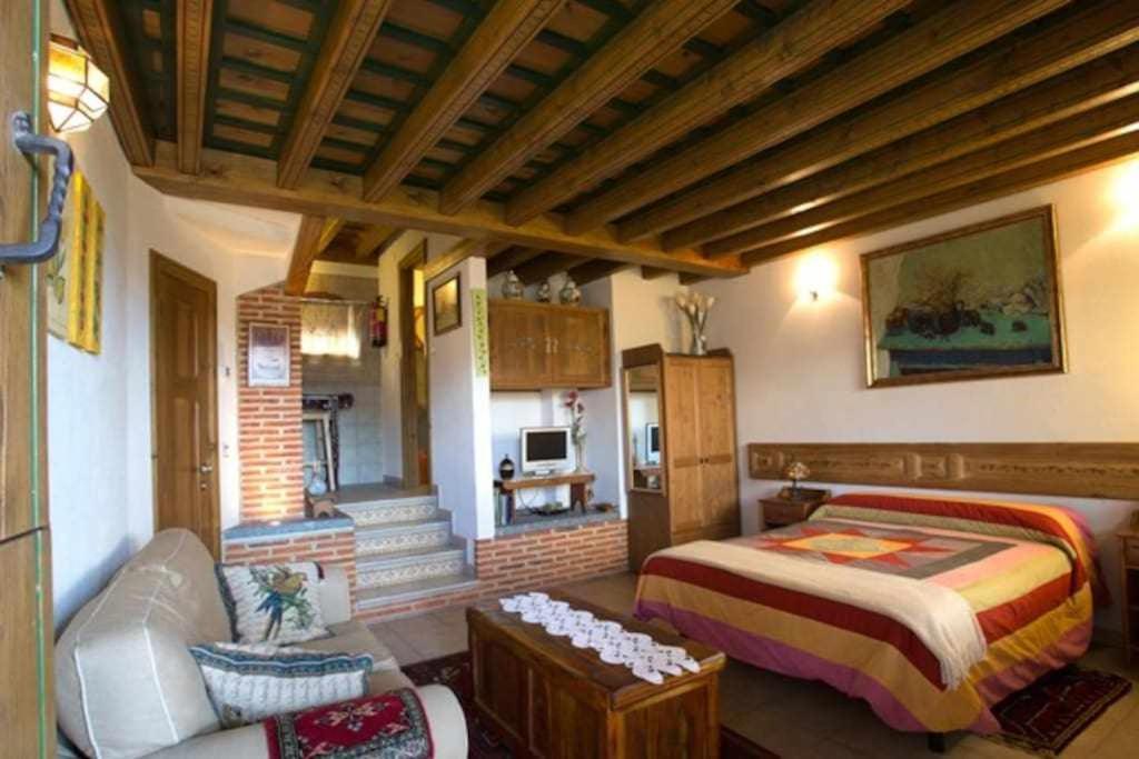 Apartamento Rural El Pastor Es Un Estudio Con Gran Cabezas Bajas Exterior foto
